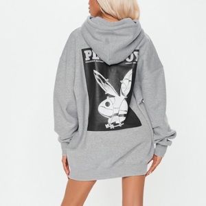 🐰 Playboy x Missguided Grey Sweater Dress 🐰
